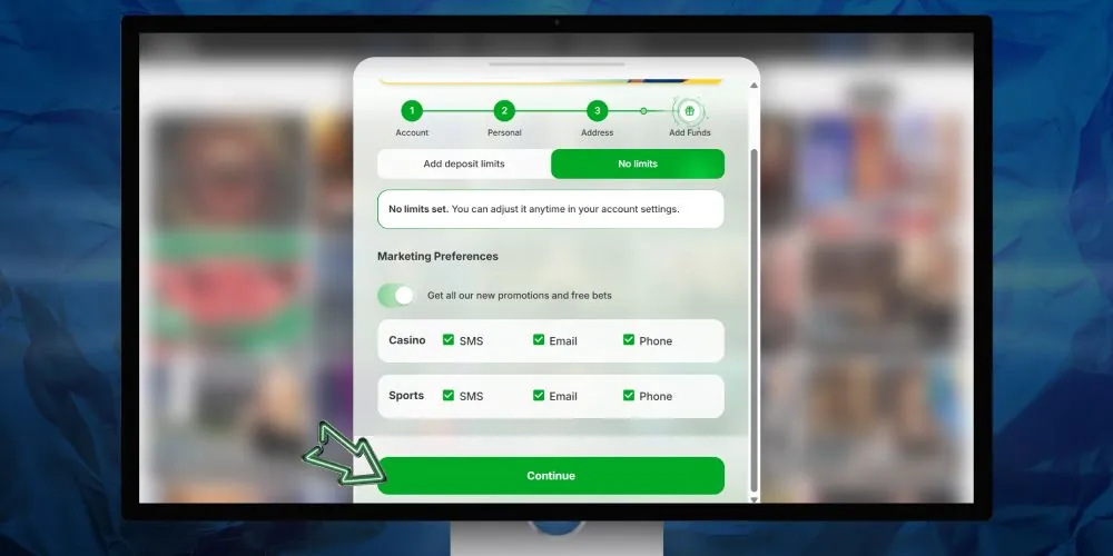 make a minimum deposit at Betway