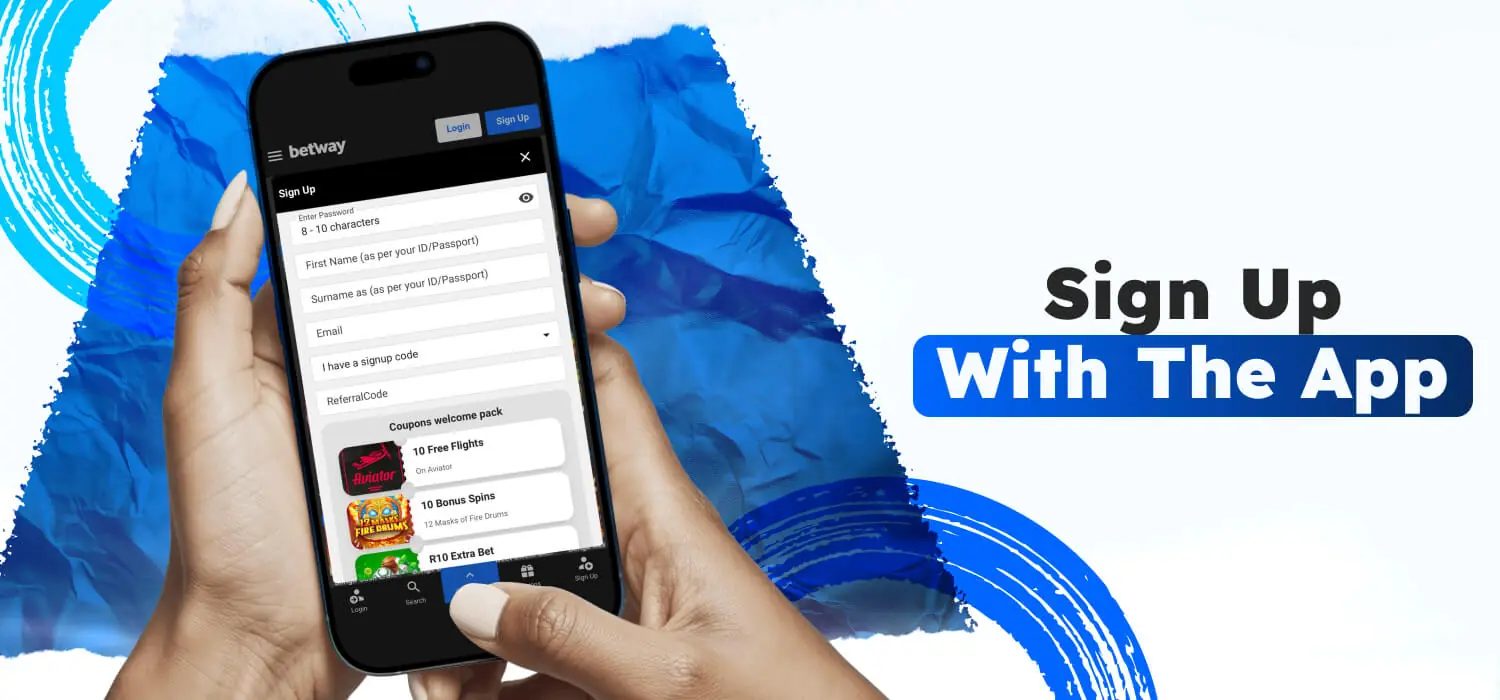 sign up with Betway South Africa